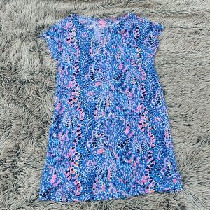 Lilly Pulitzer Linen T-shirt Dress